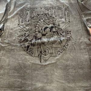 Affliction t-shirt, Excellent Used Cond., XL